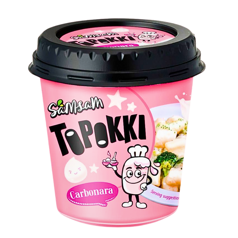 Samsam Topokki Cups Korea Carbonara Flavour 120g