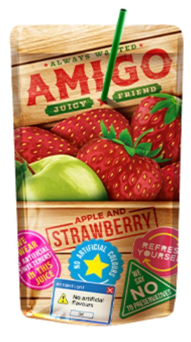 Amigo Apfel-Erdbeere 200ml