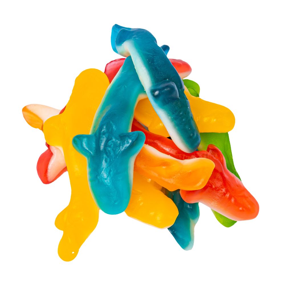 Sharks, Gummibonbons mit Fruchtgeschmack (1-kg-Packung)