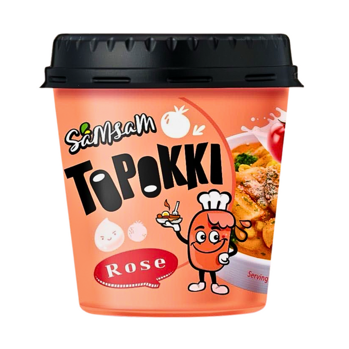 Samsam Topokki Cups Korea Rose Flavour 120g